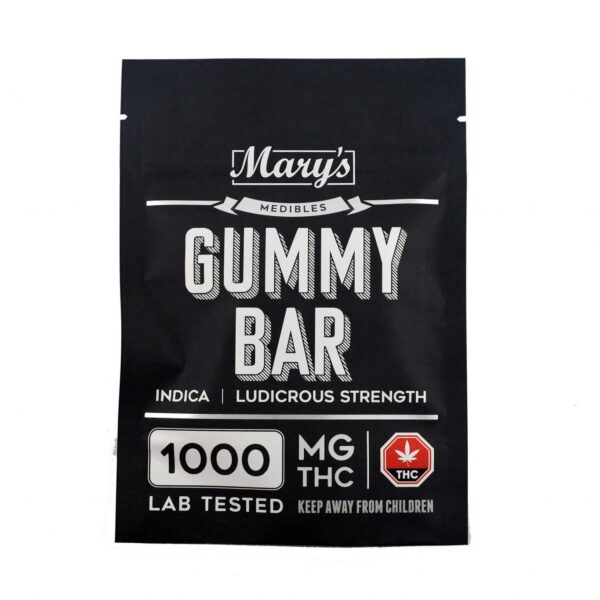 Indica Gummy Bar 1000mg THC Gummies UK