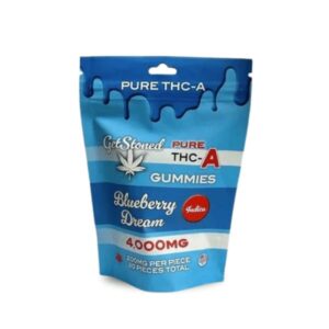 Pure 4000mg Blueberry Dream THC Gummies UK
