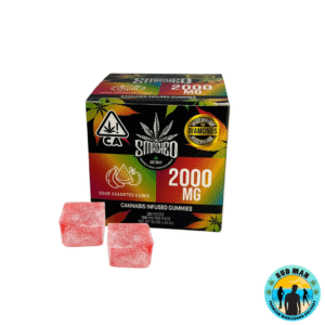Caramel 2000mg Swirl Brownies THC Edibles UK