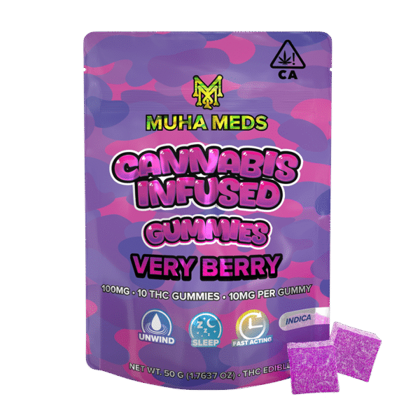 Muha Meds 1000mg THC Gummies UK