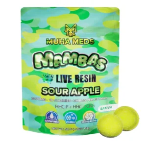 Muha Meds 3000mg Live Resin THC Gummies UK